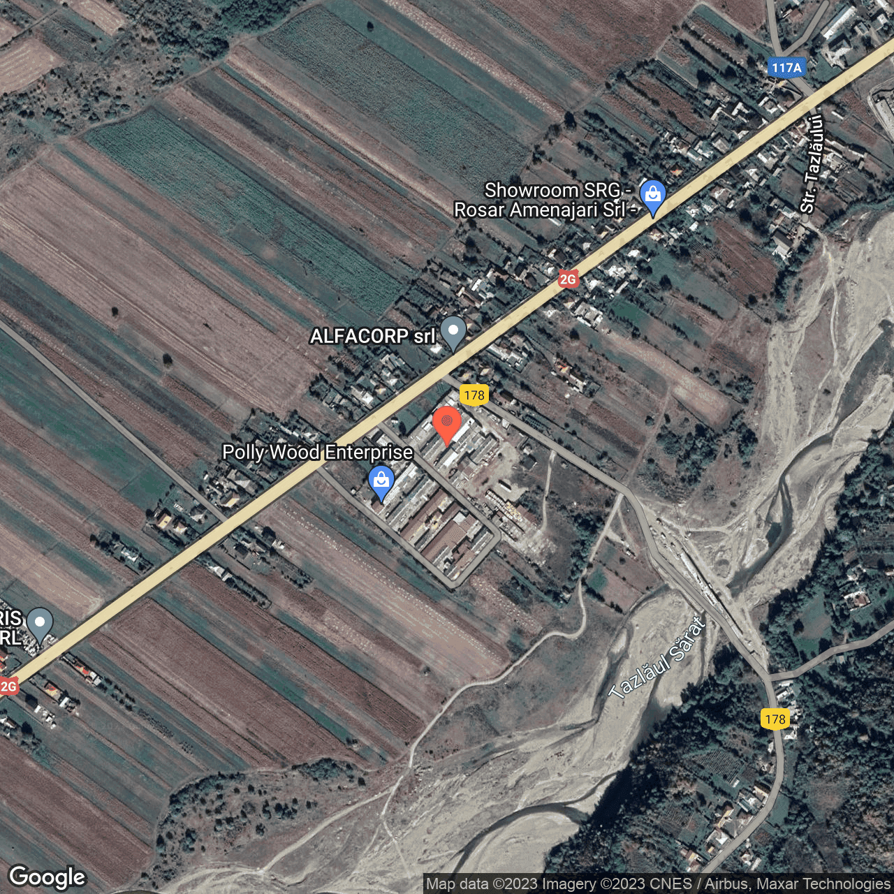 Poza harta hybrid, zoom 16, adresa Ardeoani, , judetul