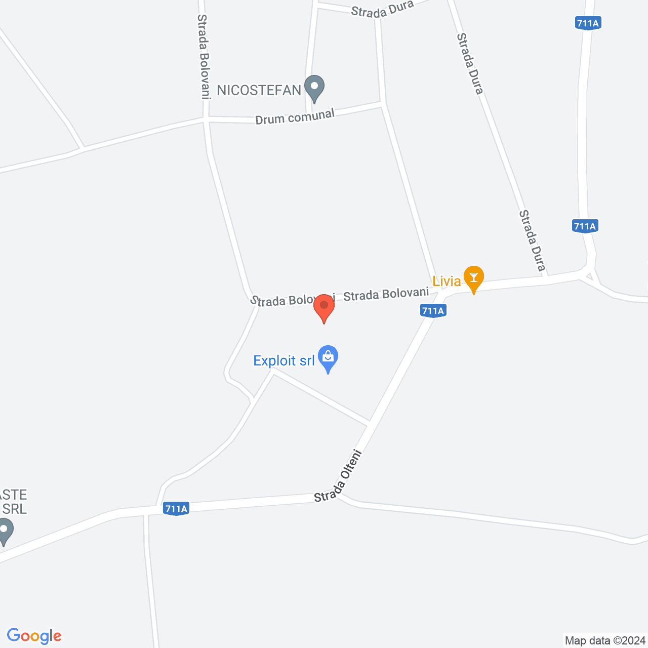 Poza harta streetview, zoom 16, adresa Potlogi, , judetul