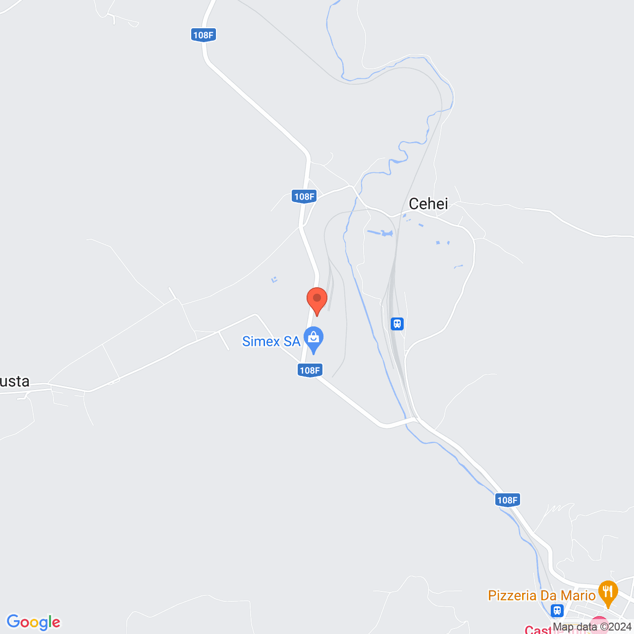 Poza harta streetview, zoom 14, adresa Simleul Silvaniei, , judetul