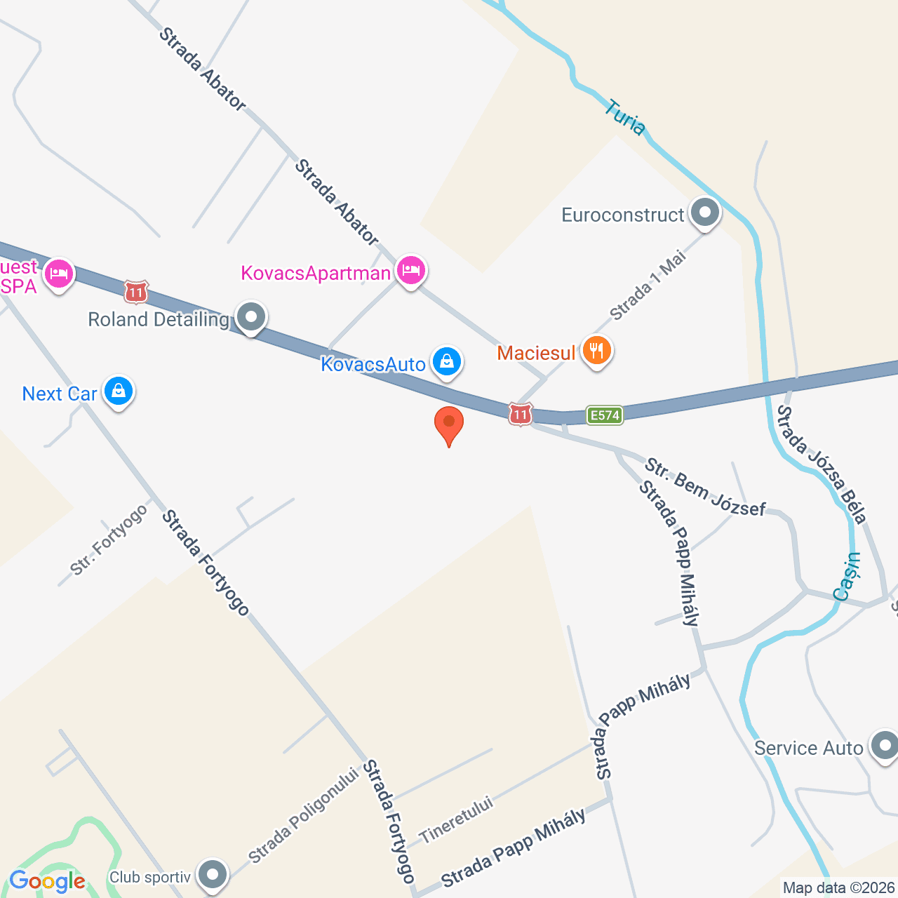 Poza harta streetview, zoom 16, adresa Targul Secuiesc Covasna, , judetul