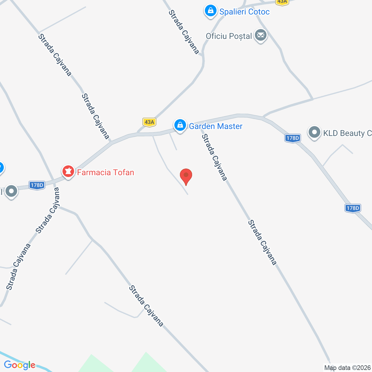 Poza harta streetview, zoom 16, adresa Cajvana Suceava, , judetul