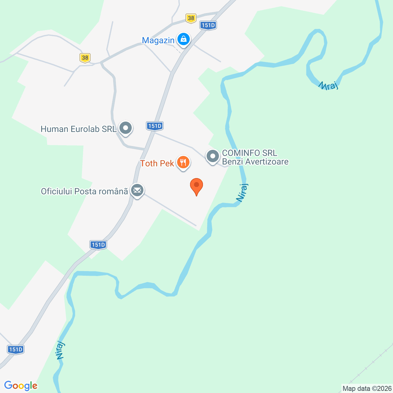 Poza harta streetview, zoom 16, adresa Galesti judet Mures, , judetul