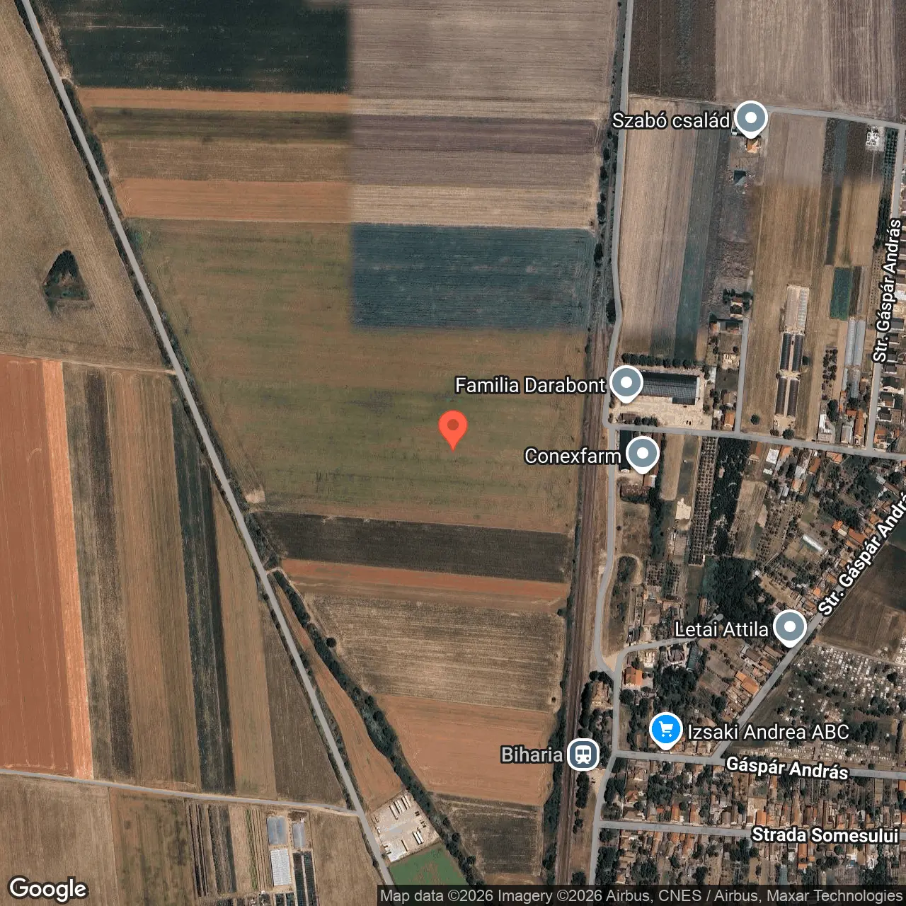 Poza harta hybrid, zoom 16, adresa Biharia Bihor, , judetul