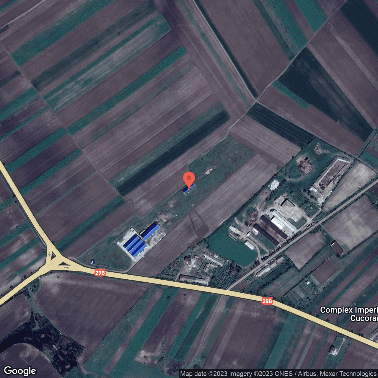 Poza harta hybrid, zoom 16, adresa Cucorani Botosani, , judetul