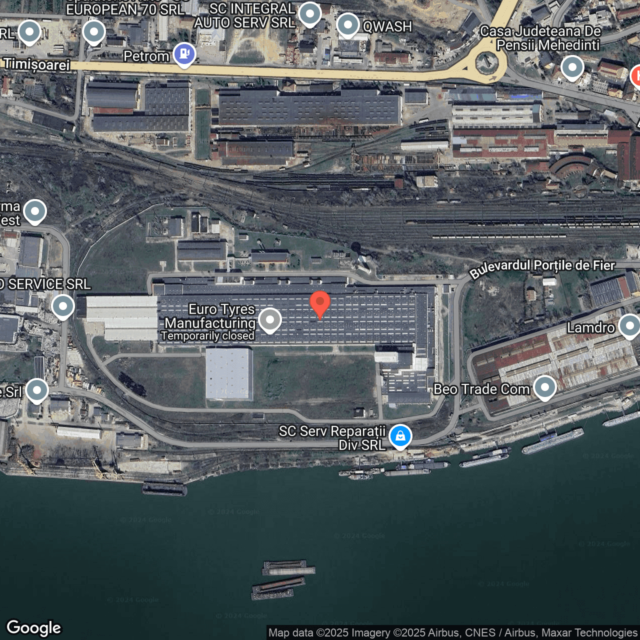 Poza harta hybrid, zoom 16, adresa Drobeta Turnu Severin, , judetul