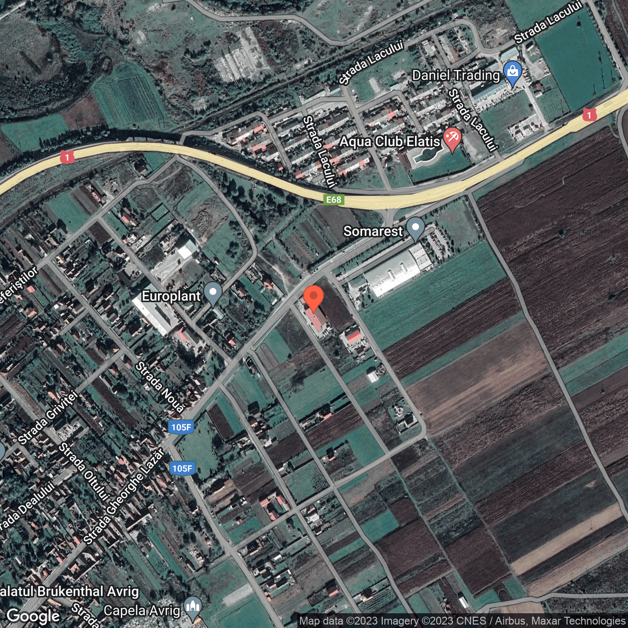 Poza harta hybrid, zoom 16, adresa Gheorghe Lazăr Avrig, , judetul