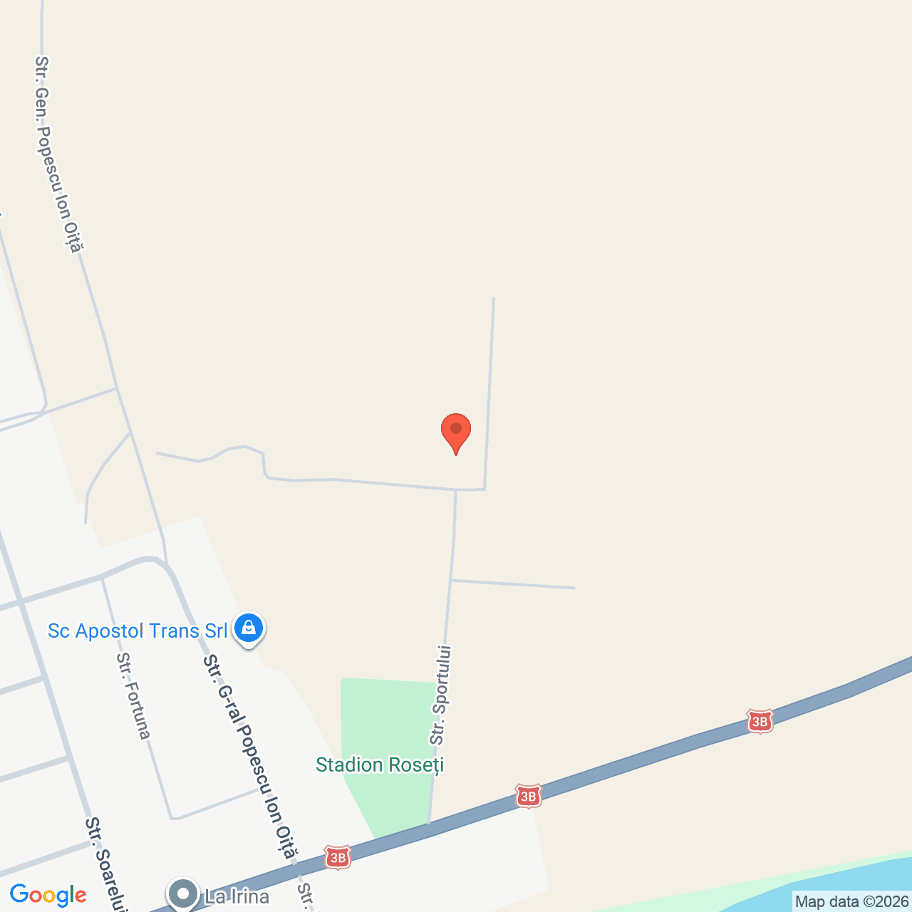 Poza harta streetview, zoom 16, adresa Roseti Calarasi, , judetul