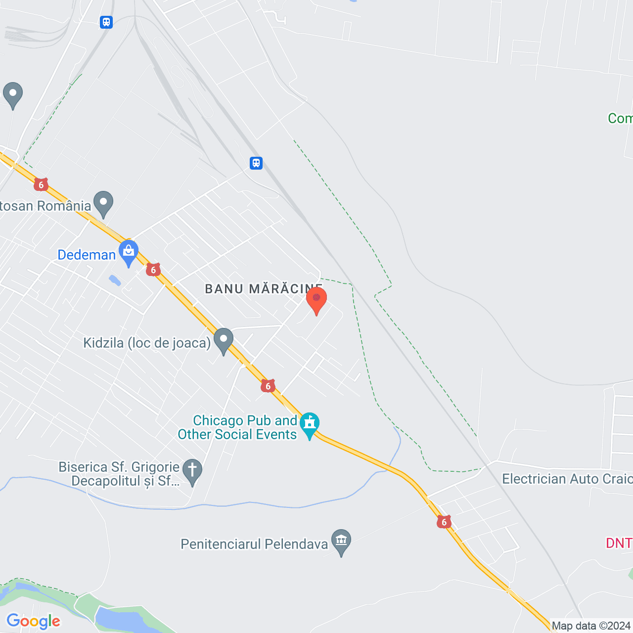 Poza harta streetview, zoom 14, adresa str. Păcii Carcea Dolj, , judetul