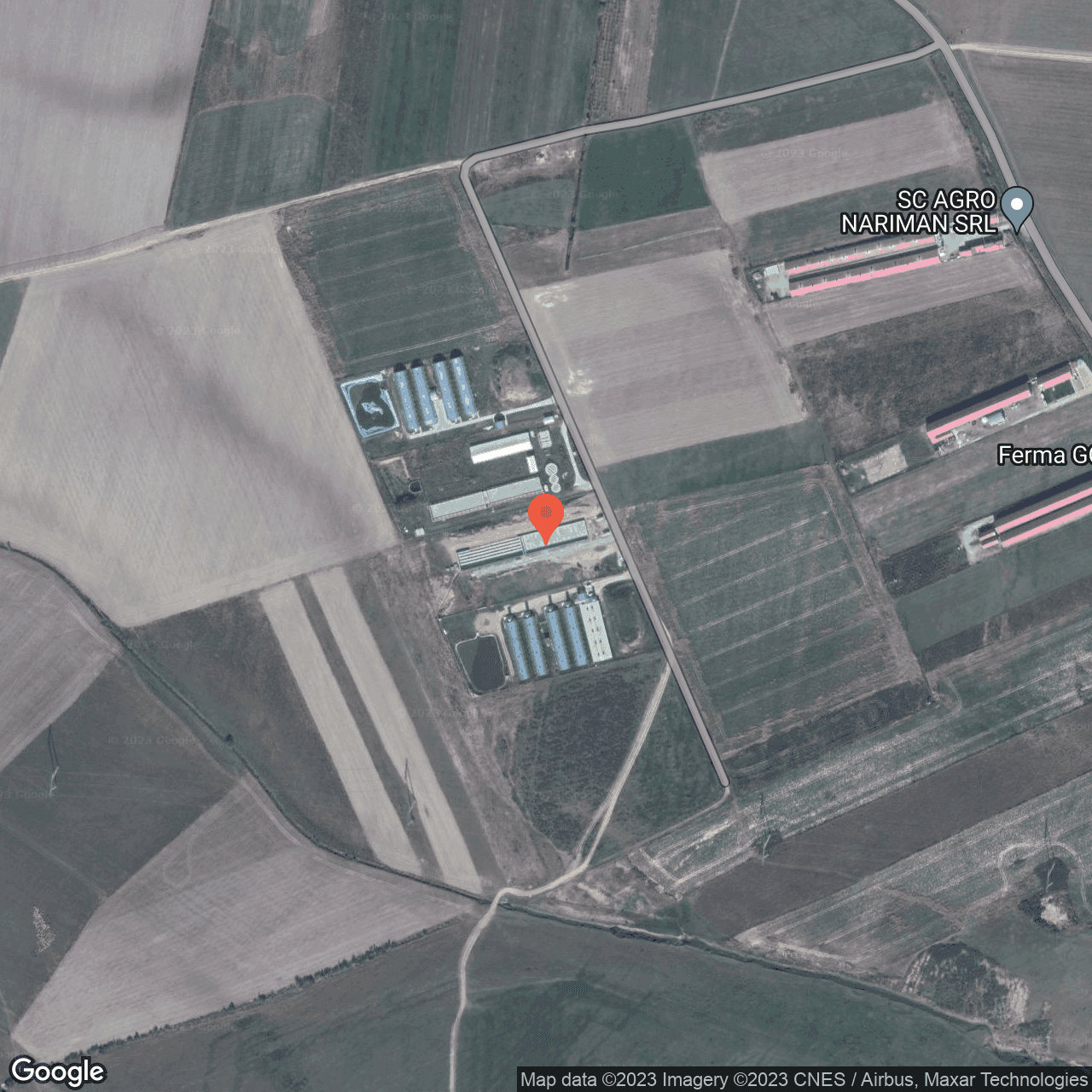 Poza harta hybrid, zoom 16, adresa Crizbav, , judetul