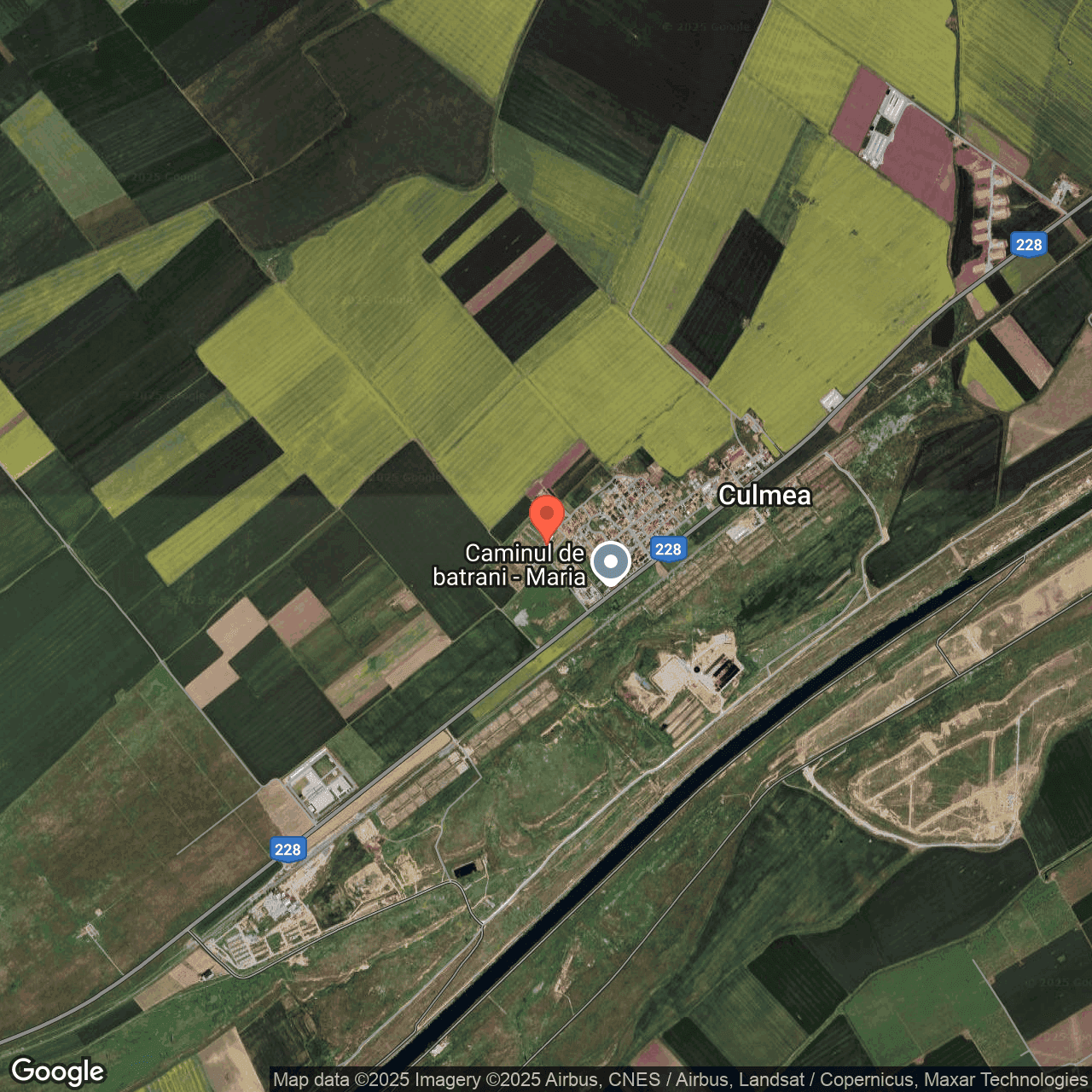 Poza harta hybrid, zoom 14, adresa Culmea Ovidiu, , judetul