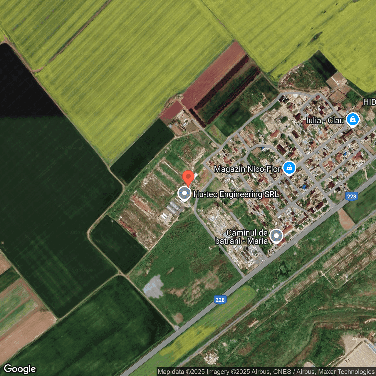 Poza harta hybrid, zoom 16, adresa Culmea Ovidiu, , judetul