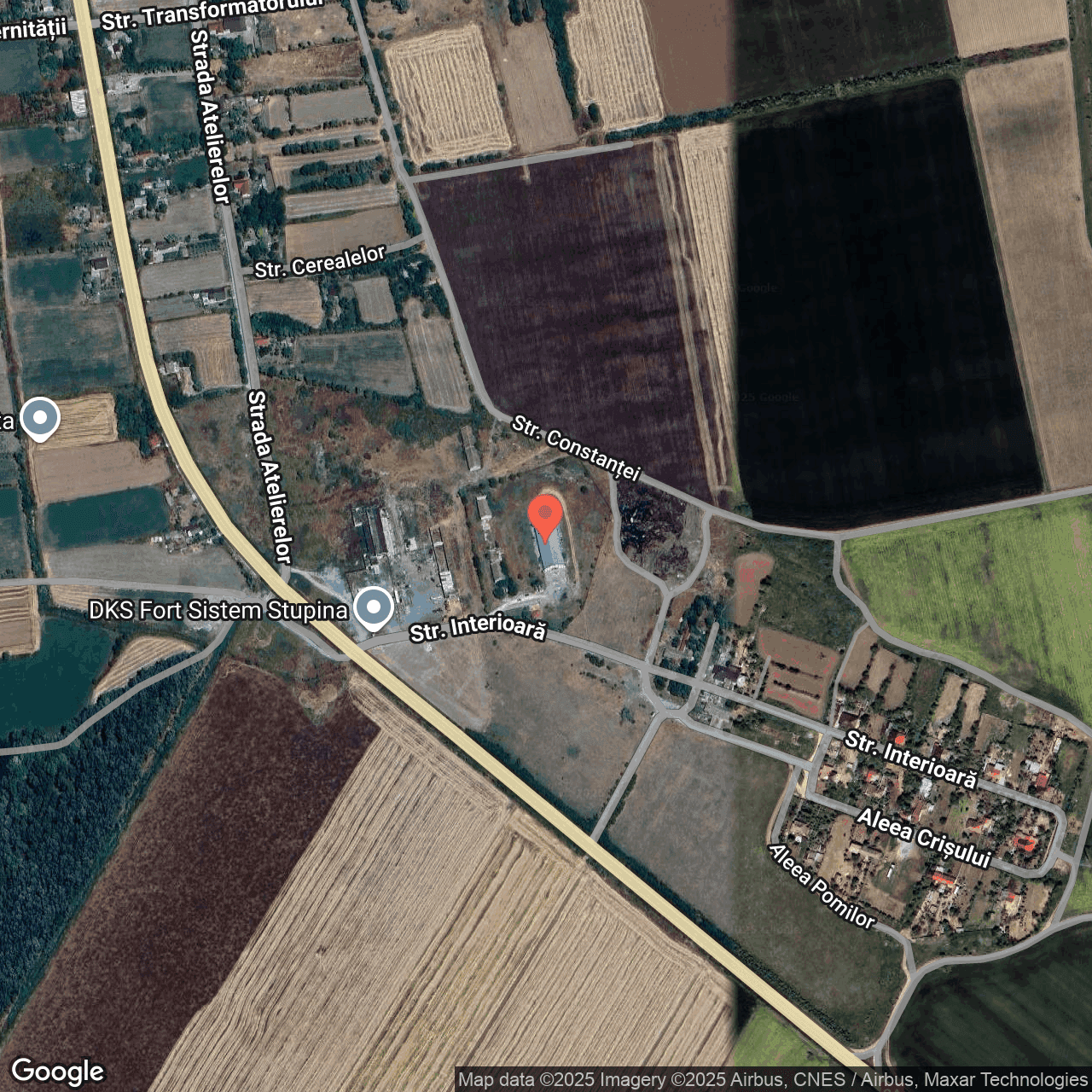 Poza harta hybrid, zoom 16, adresa Crucea Constanta, , judetul