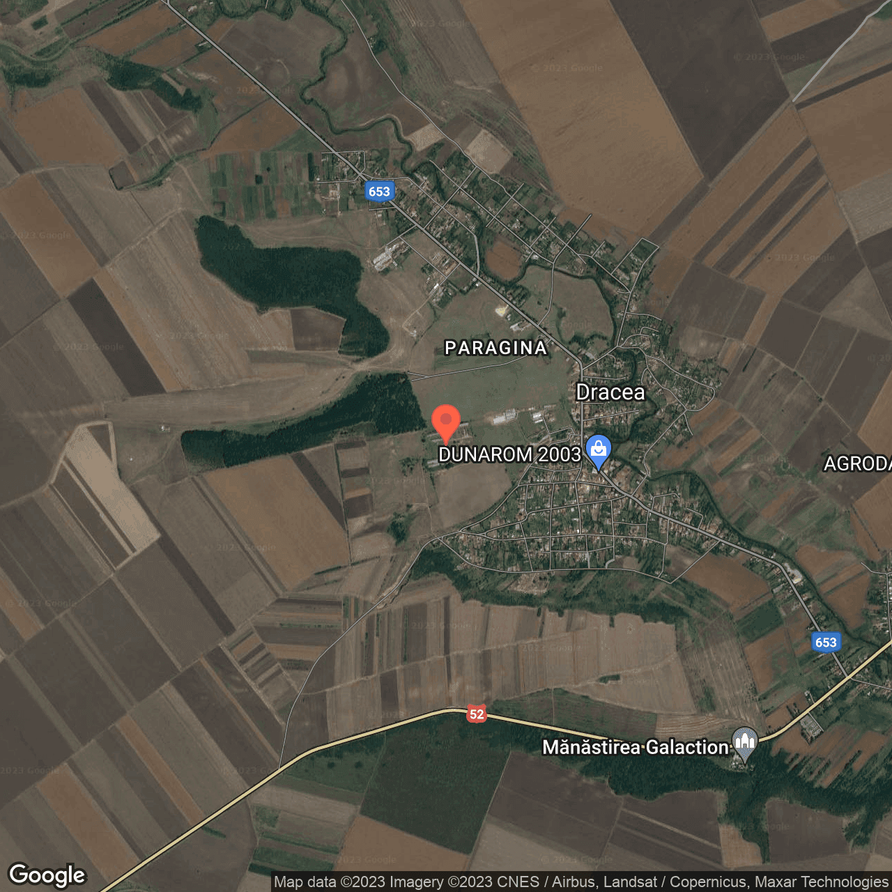 Poza harta hybrid, zoom 14, adresa Dracea Teleorman, , judetul