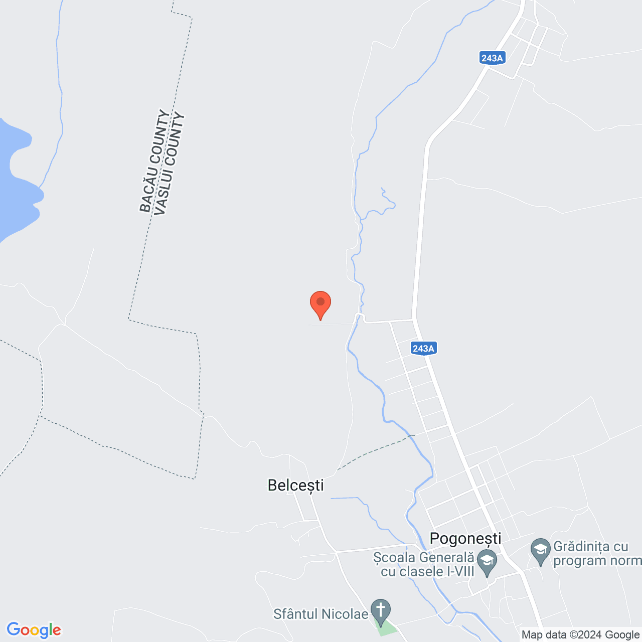 Poza harta streetview, zoom 14, adresa Pogonesti Vaslui, , judetul