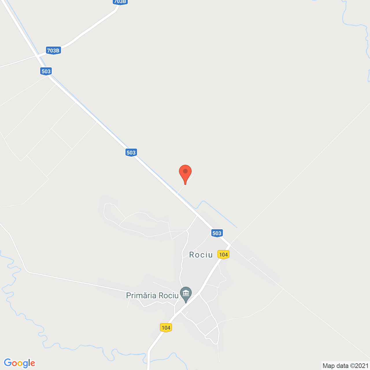 Poza harta streetview, zoom 14, adresa Rociu, Rociu, judetul Arges