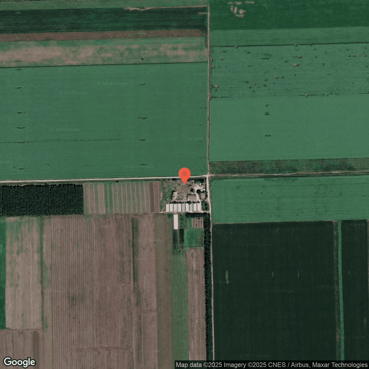 Poza harta hybrid, zoom 16, adresa Strada Ana Ipatescu, nr. 9999, Tecuci,, , judetul