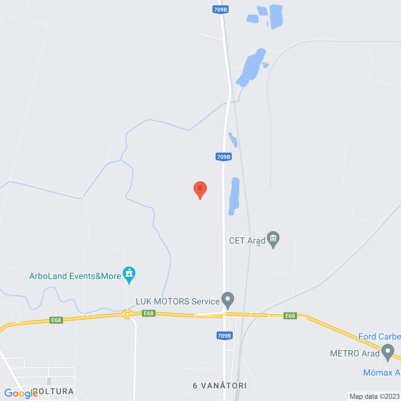 Poza harta streetview, zoom 14, adresa Arad, , judetul