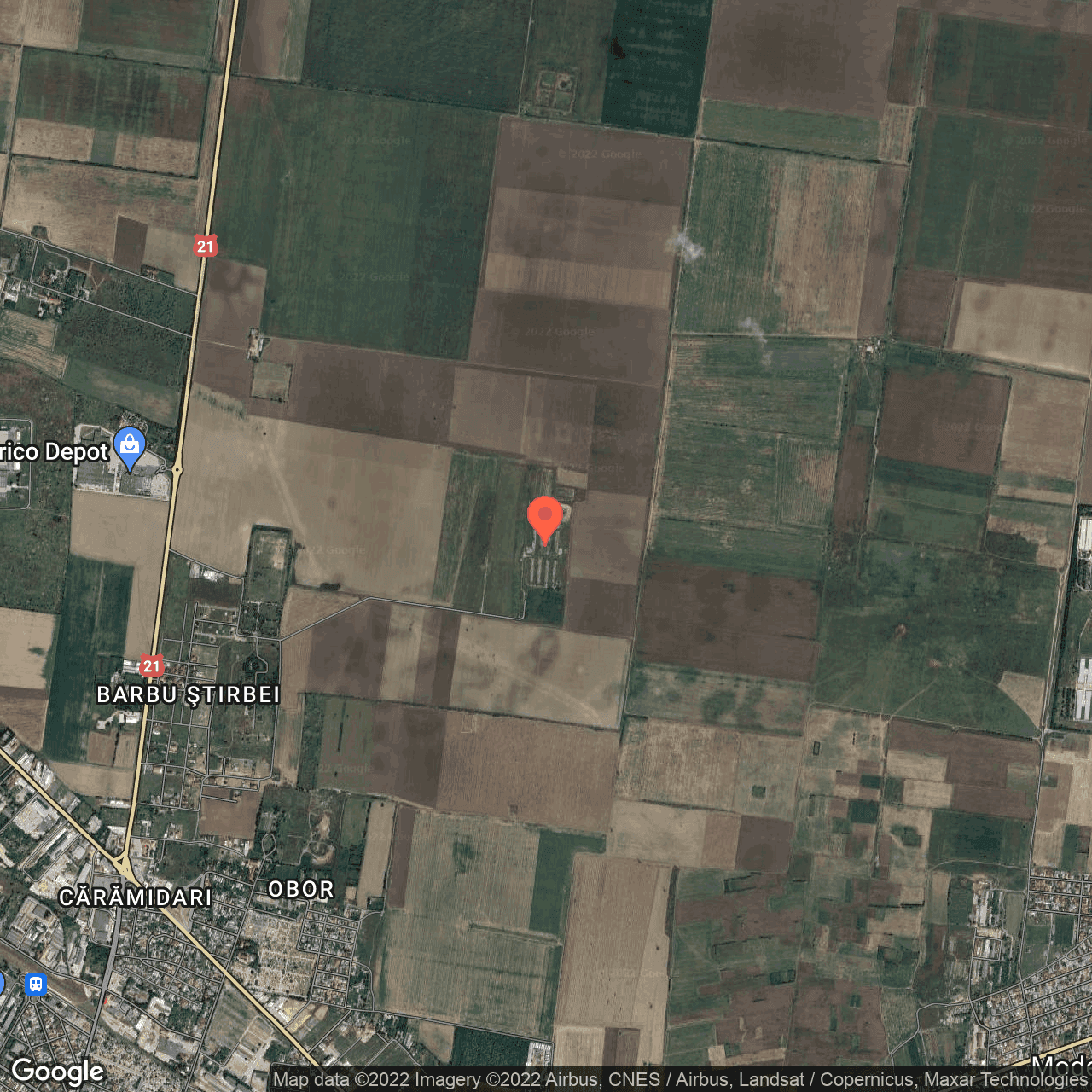 Poza harta hybrid, zoom 14, adresa Calarasi, judetul Calarasi