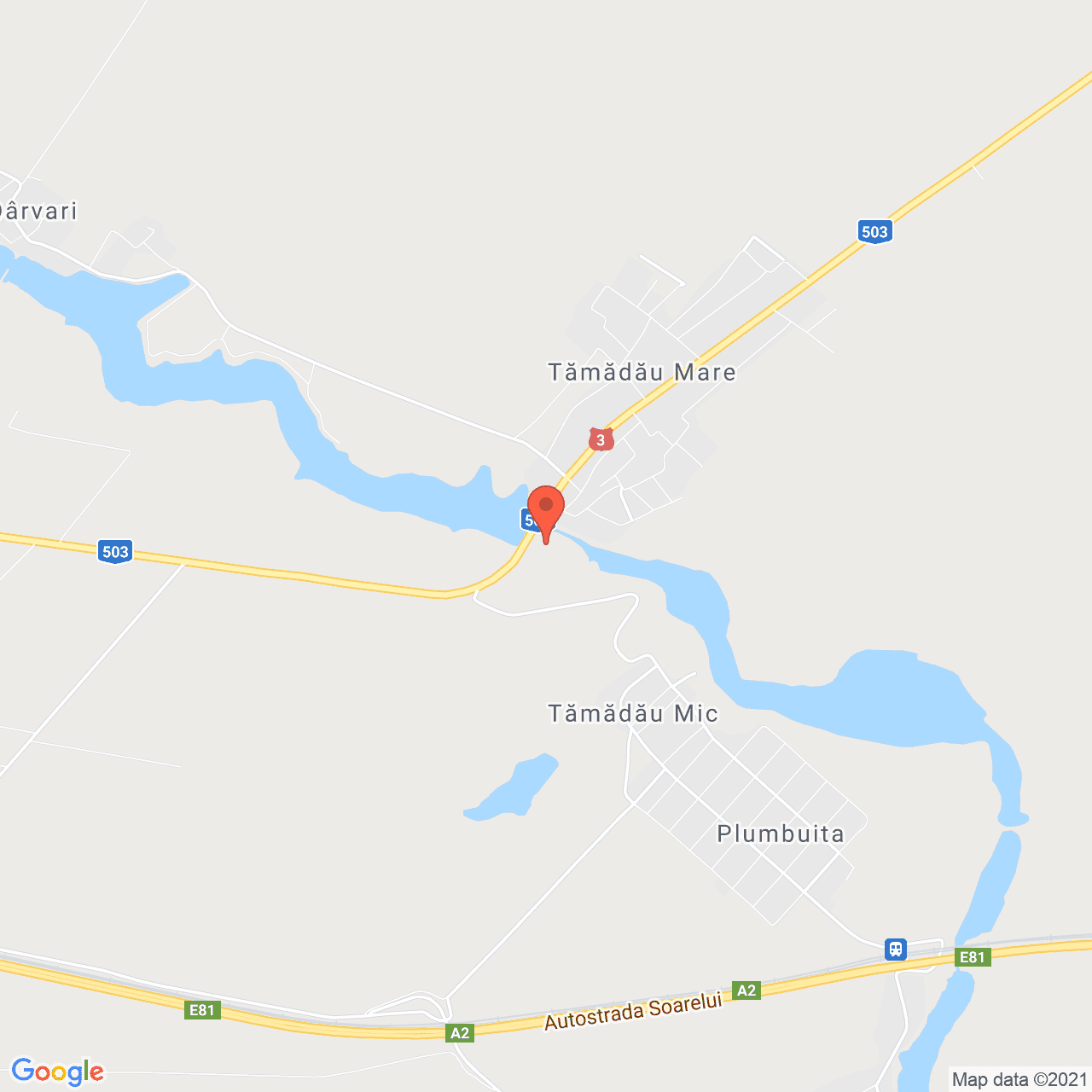 Poza harta streetview, zoom 14, adresa Tamadau, Tamadau Mare, judetul Calarasi