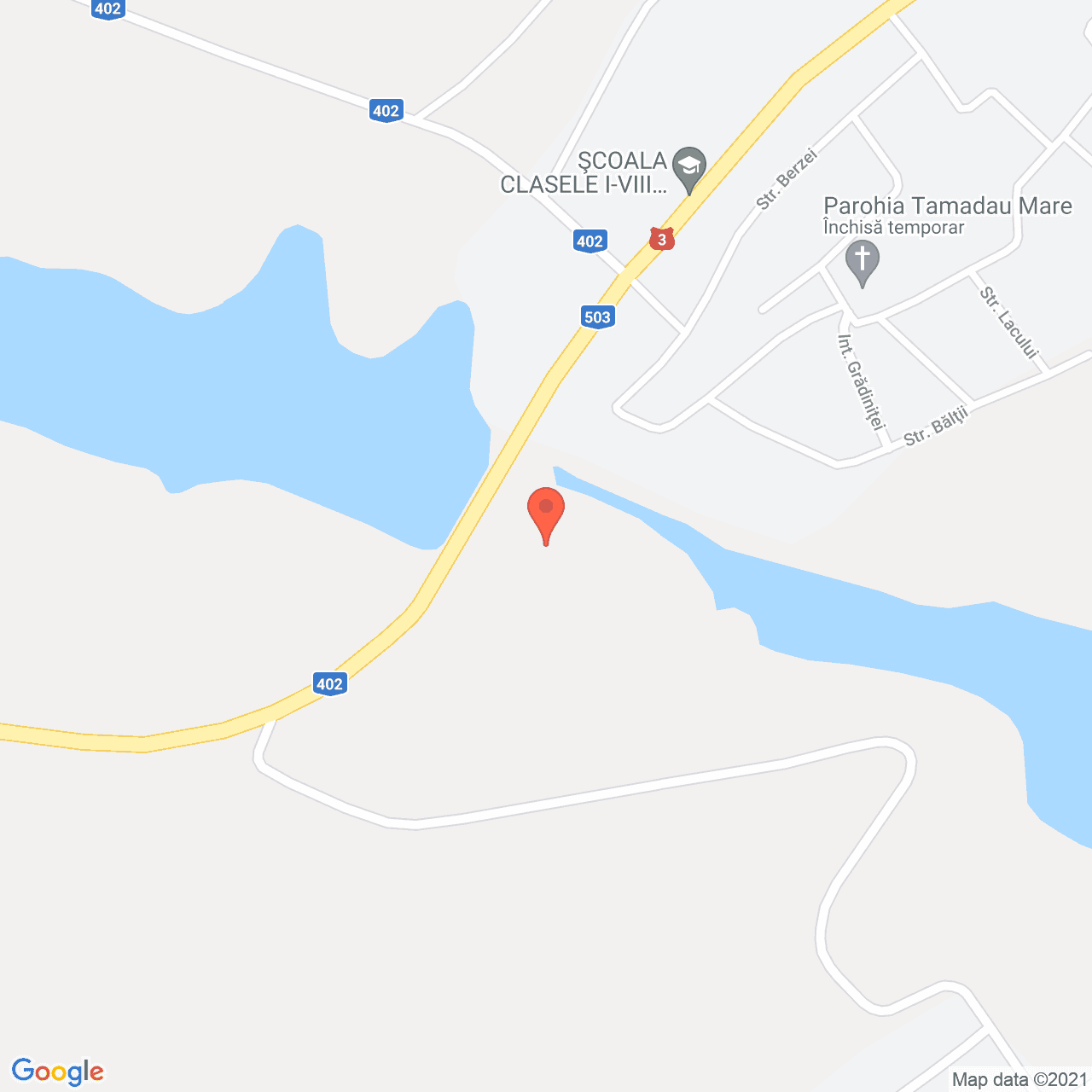 Poza harta streetview, zoom 16, adresa Tamadau, Tamadau Mare, judetul Calarasi