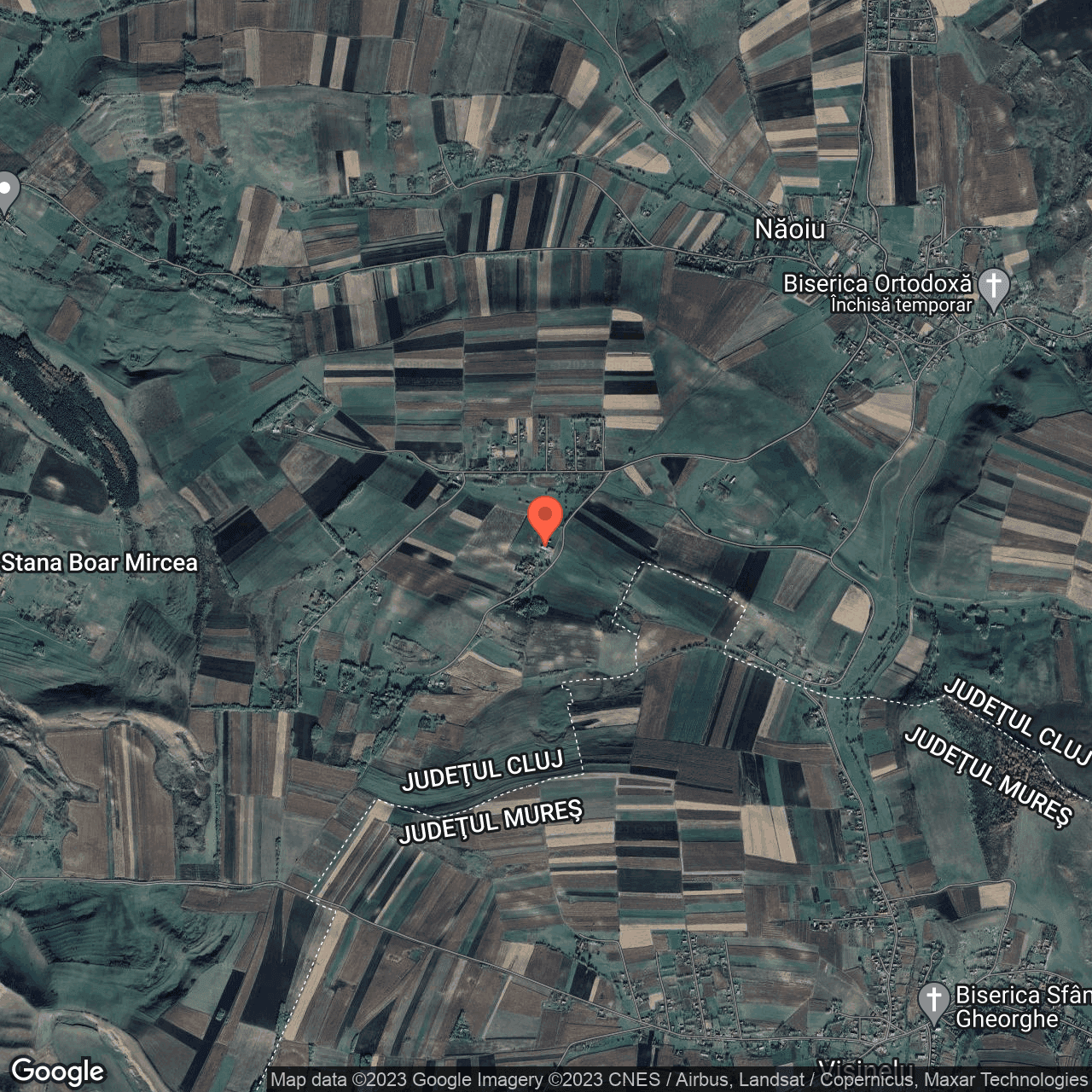 Poza harta hybrid, zoom 14, adresa Năoiu, , judetul