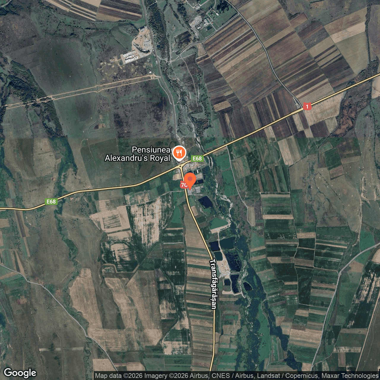 Poza harta hybrid, zoom 14, adresa Carta Sibiu, , judetul