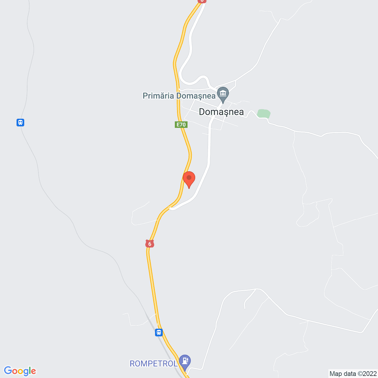 Poza harta streetview, zoom 14, adresa Domasnea, judetul Caras Severin