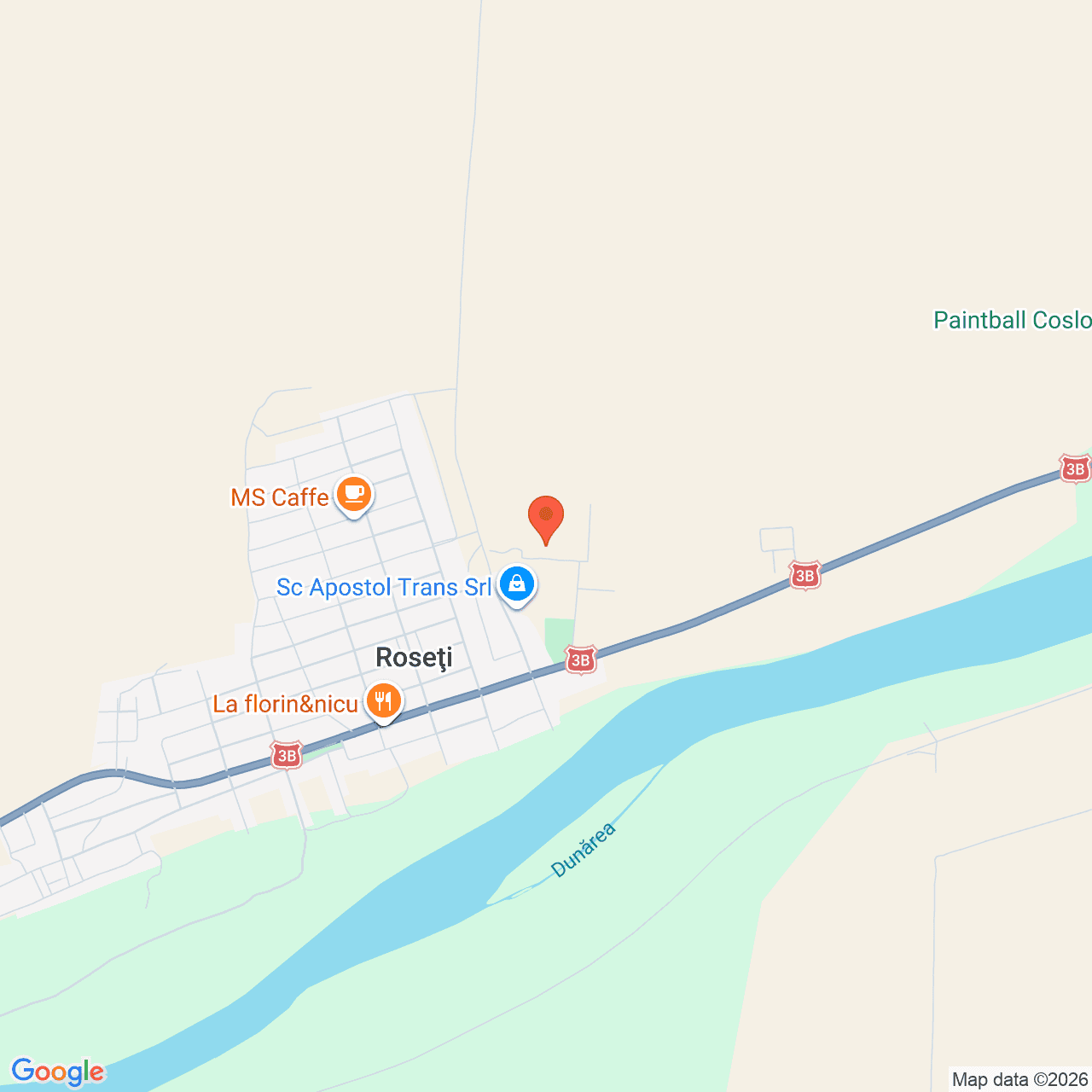 Poza harta streetview, zoom 14, adresa Roseti Calarasi, , judetul