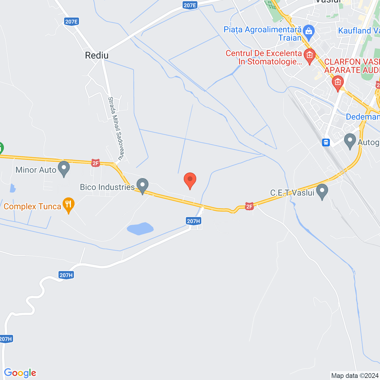 Poza harta streetview, zoom 14, adresa Vaslui, str. Ceramicii nr. 40, , judetul