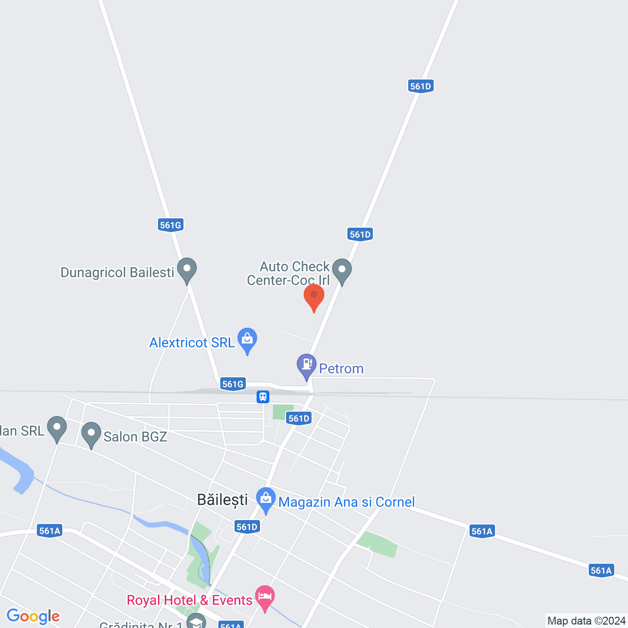 Poza harta streetview, zoom 14, adresa Bailesti, Calea Craiovei, nr. 39, , judetul