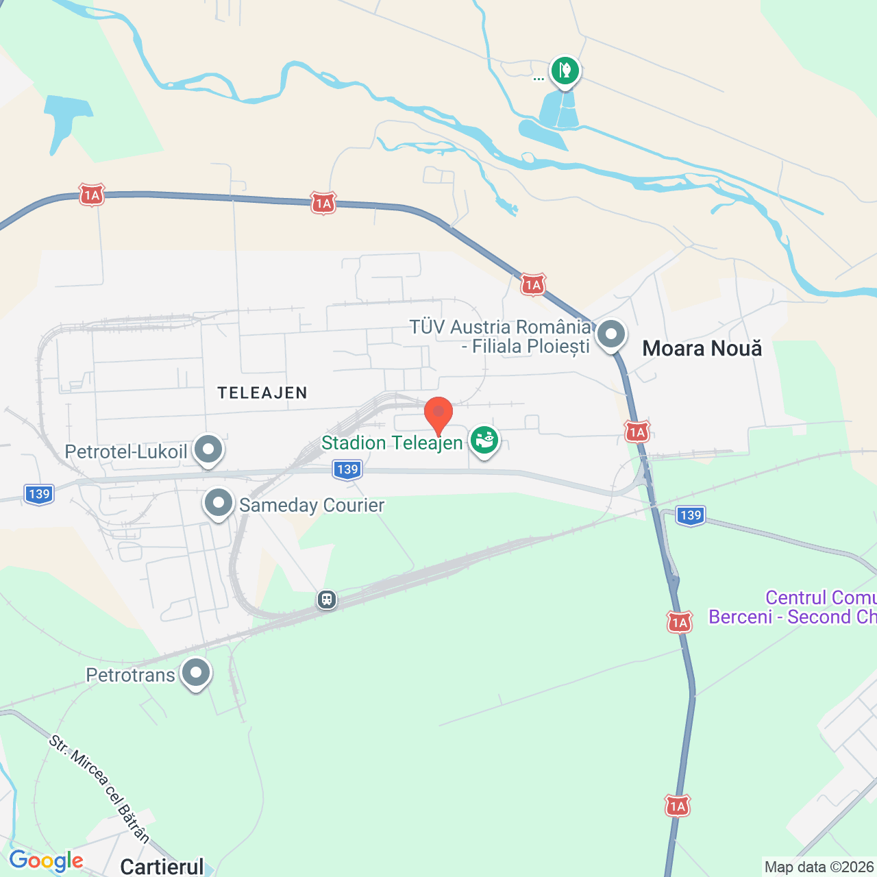 Poza harta streetview, zoom 14, adresa Ploiesti, Str. Mihai Bravu, Nr. 243, , judetul