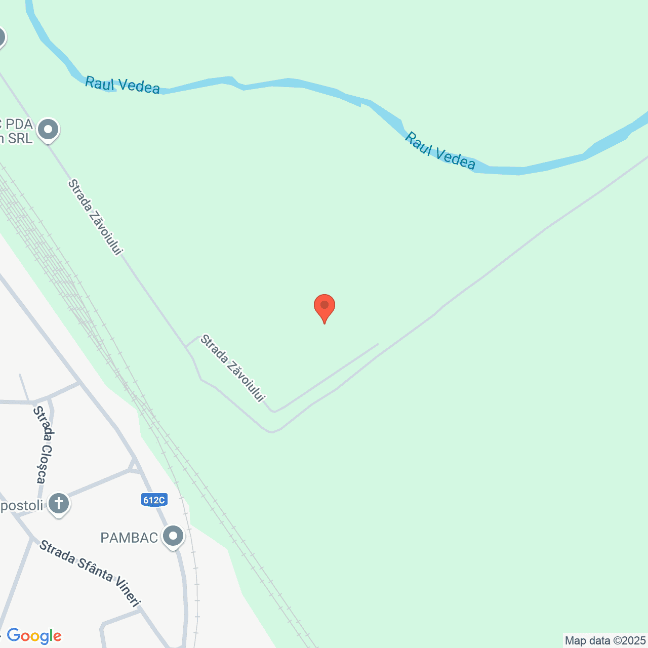 Poza harta streetview, zoom 16, adresa strada Zavoiului nr 13 Rosiori de Vede, , judetul