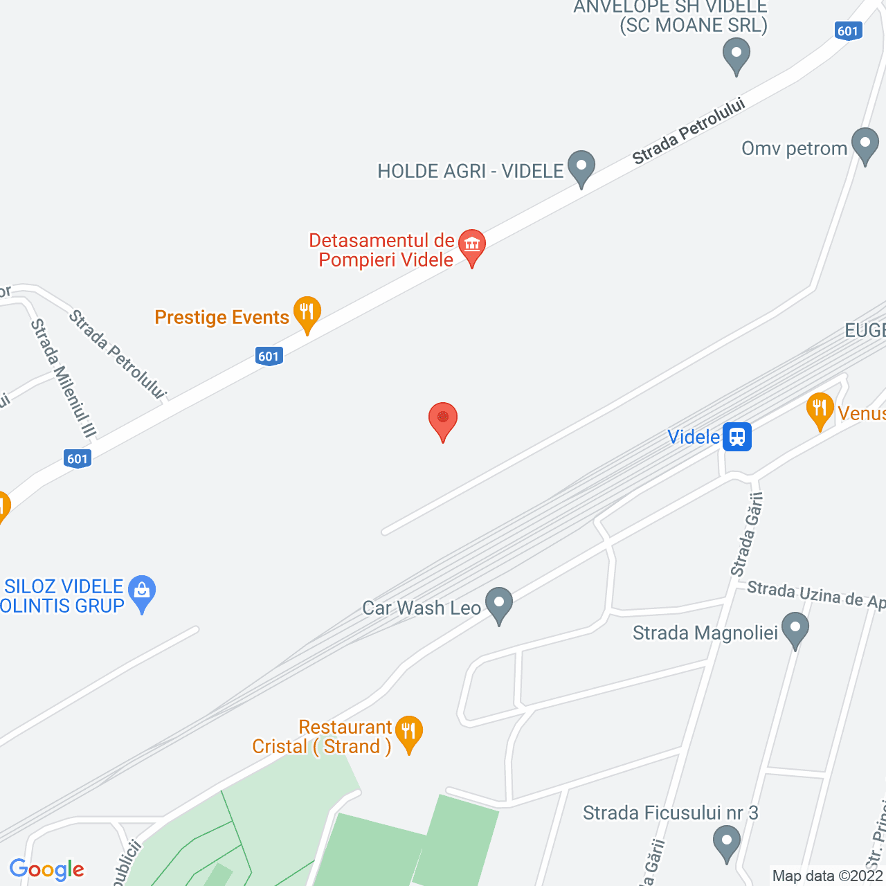 Poza harta streetview, zoom 16, adresa Videle, judetul Teleorman