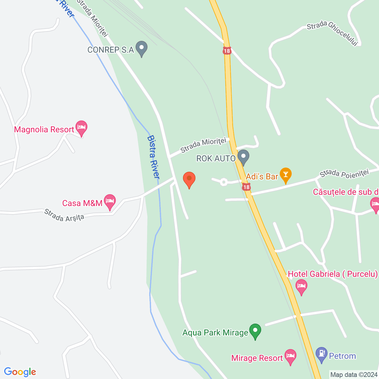 Poza harta streetview, zoom 16, adresa Vișeu de Sus, Str. Mioriței nr. 14, , judetul