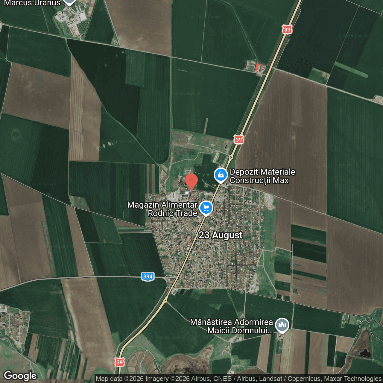 Poza harta hybrid, zoom 14, adresa Str. Dan Deșliu, Nr. 4 23 August, , judetul