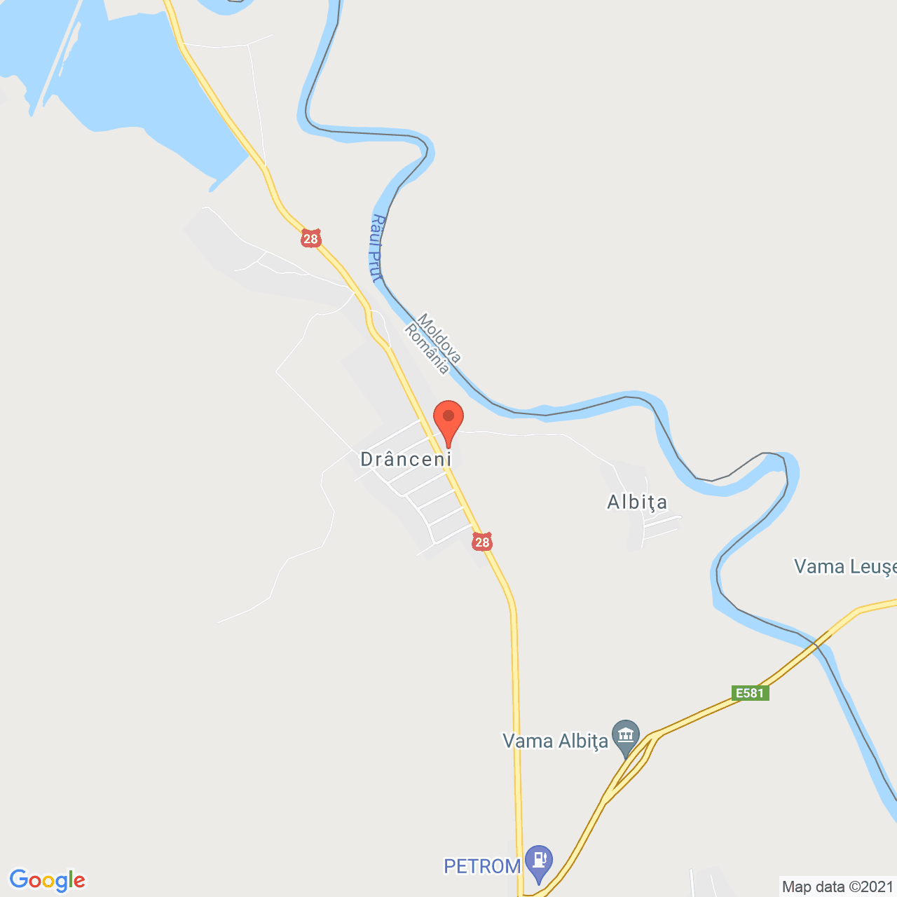 Poza harta streetview, zoom 14, adresa Dranceni, judetul Vaslui