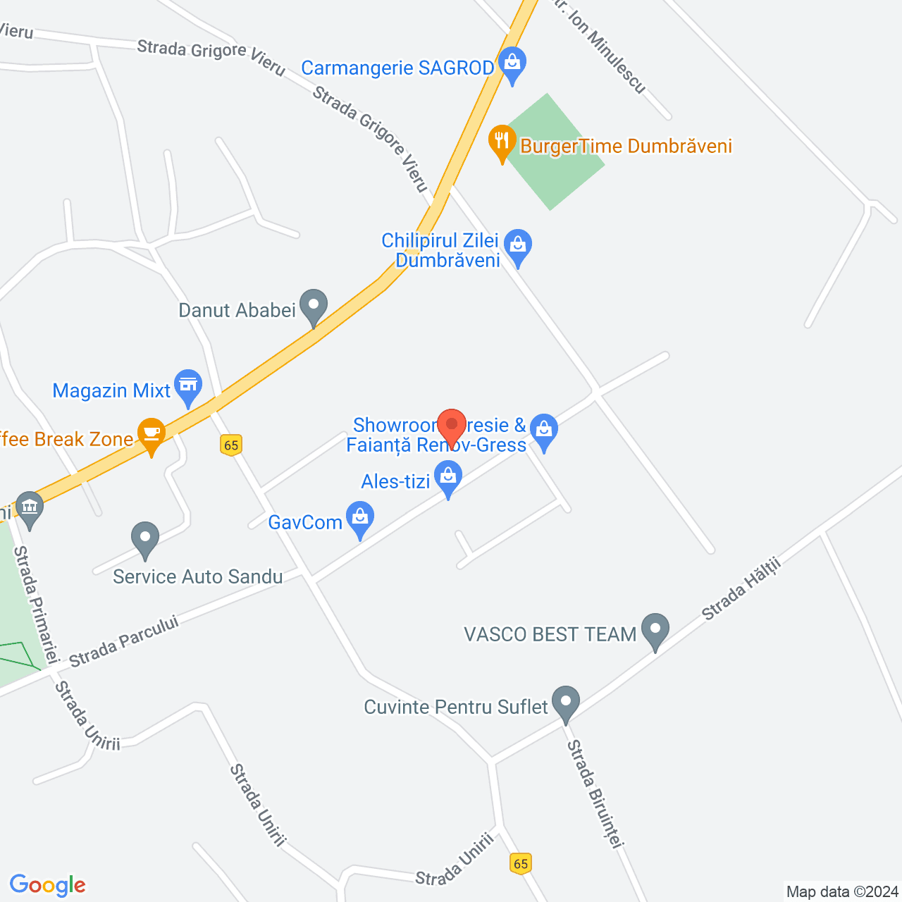 Poza harta streetview, zoom 16, adresa Dumbraveni Suceava, , judetul