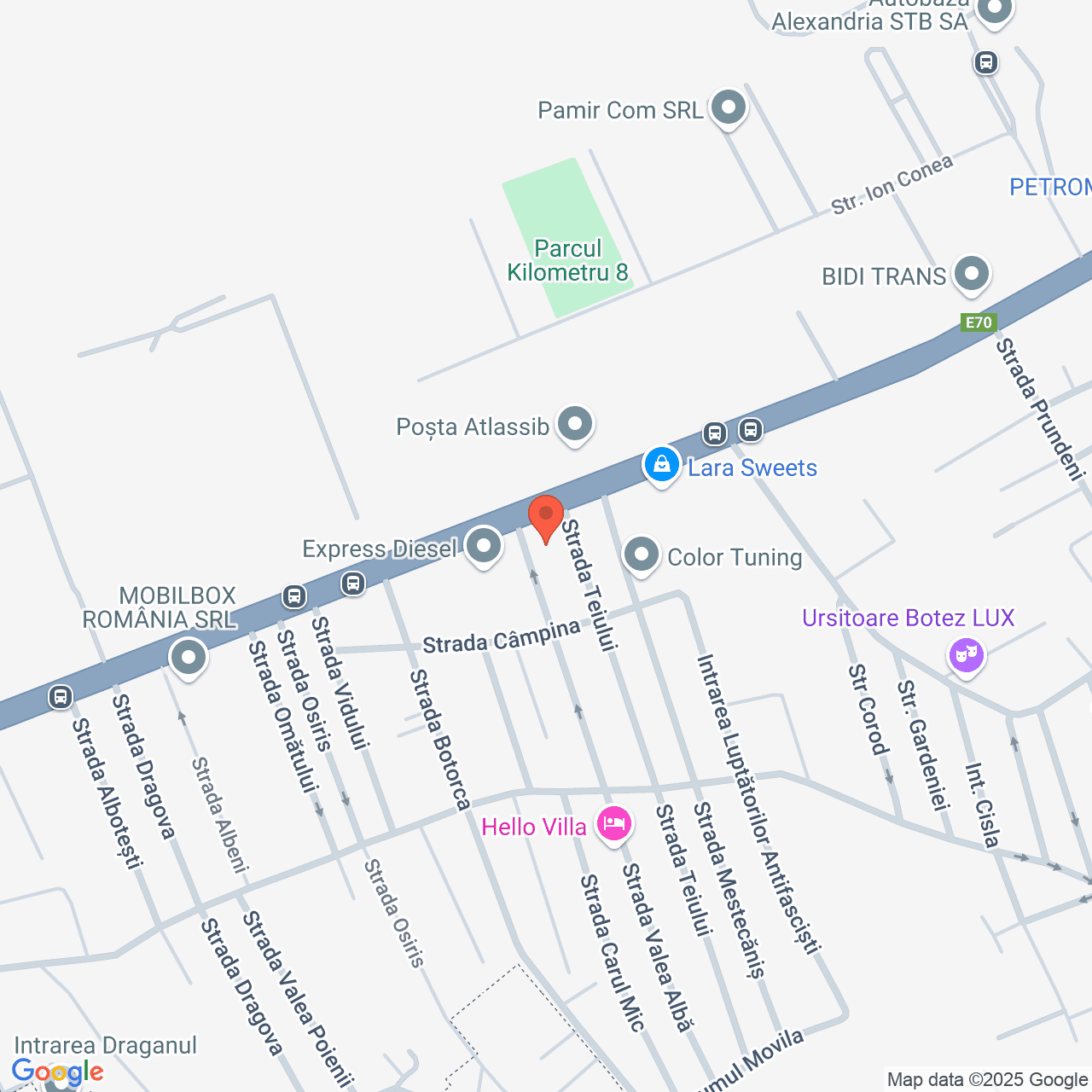 Poza harta streetview, zoom 16, adresa Sos. Alexandriei, nr. 199 D, Sector 5, Bucuresti, , judetul