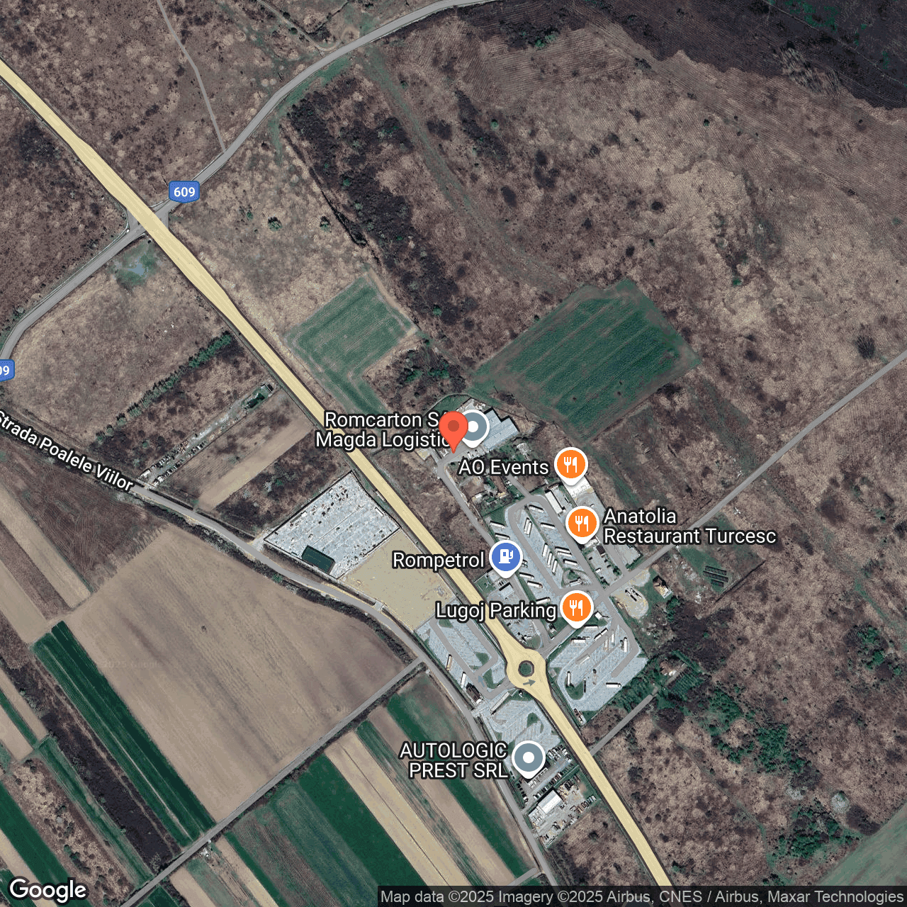 Poza harta hybrid, zoom 16, adresa Lugoj, strada Strugurilor, nr. 70,, , judetul