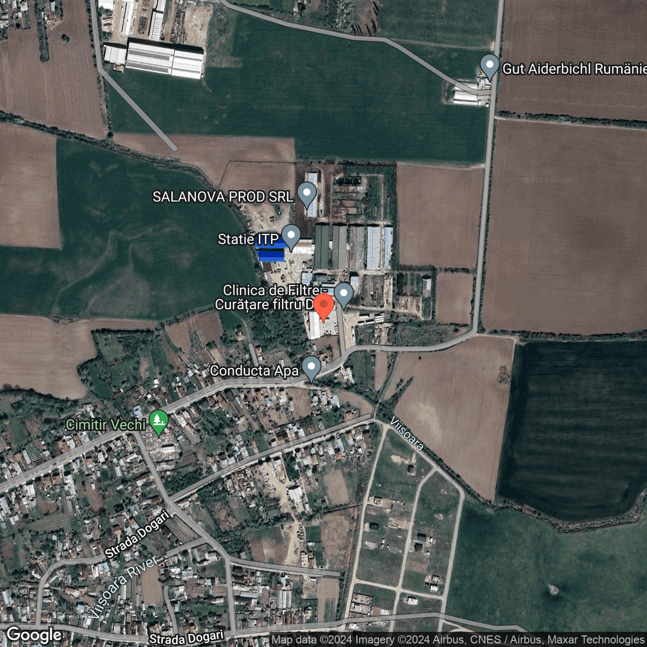 Poza harta hybrid, zoom 16, adresa Puchenii Mosneni, , judetul