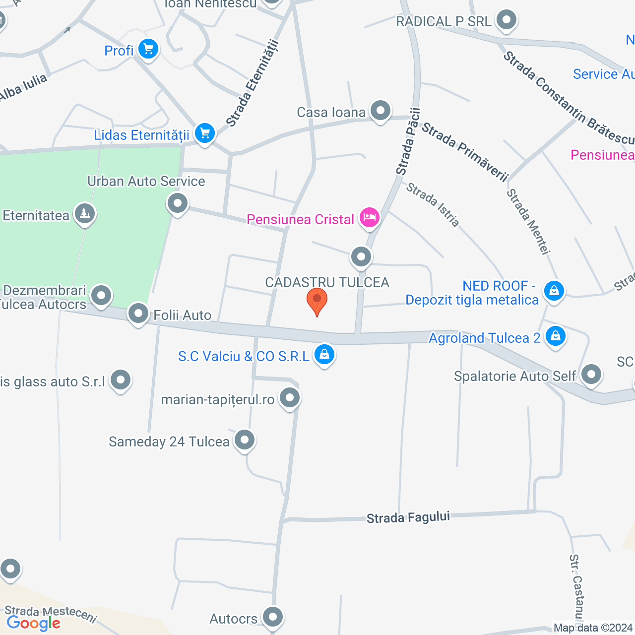 Poza harta streetview, zoom 16, adresa Tulcea, Str. Viticulturii, Nr. 17, , judetul