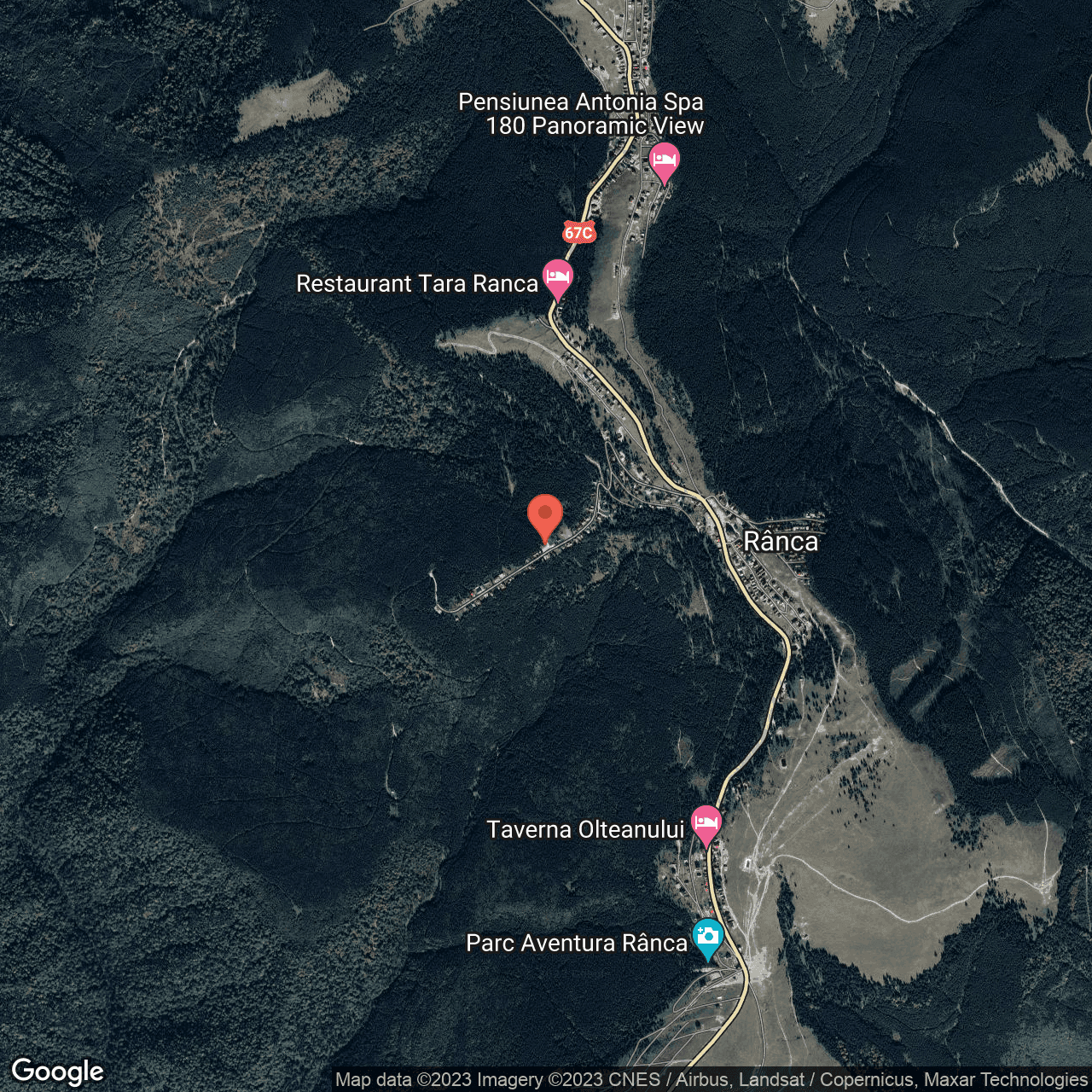 Poza harta hybrid, zoom 14, adresa Strada Gilort Ranca, , judetul