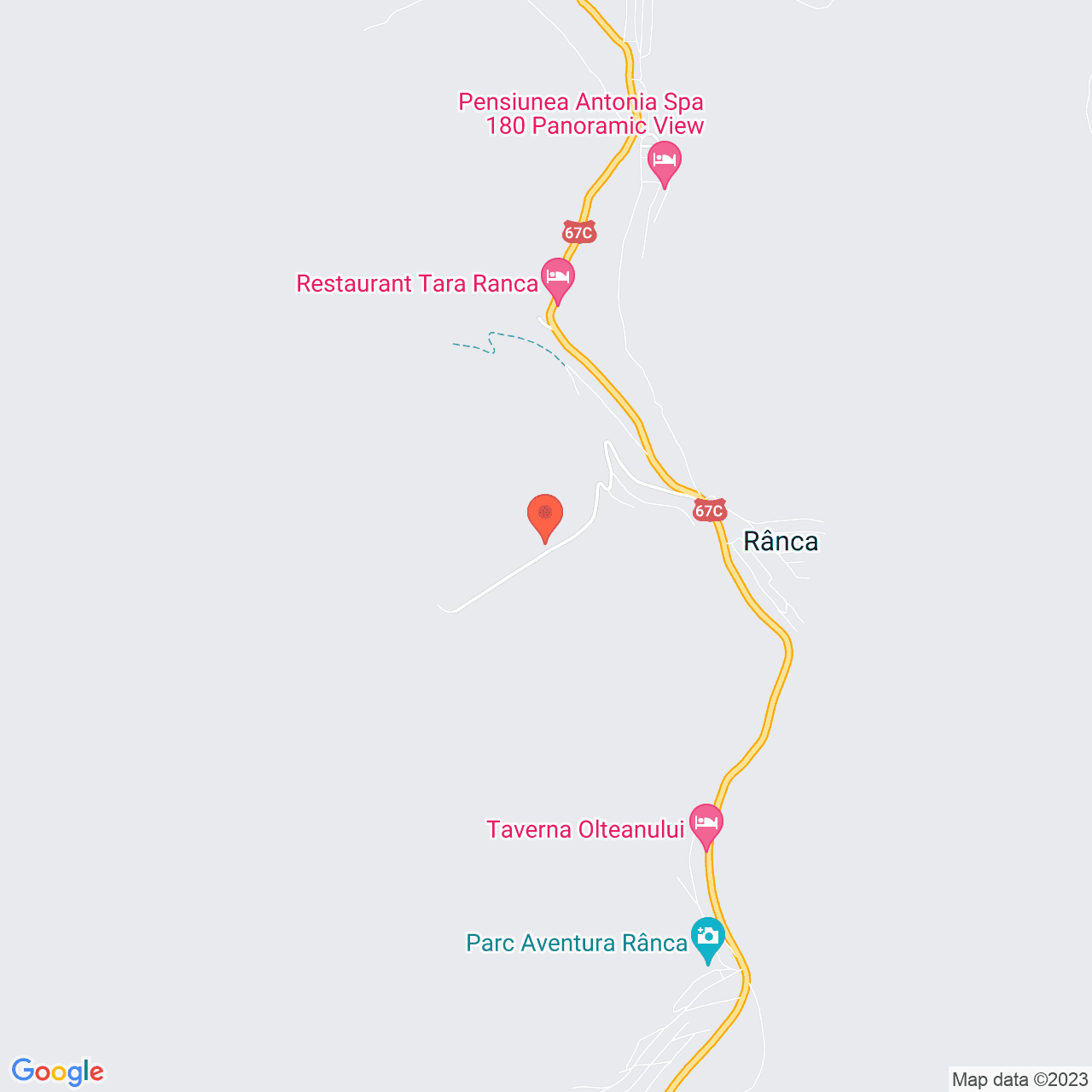 Poza harta streetview, zoom 14, adresa Strada Gilort Ranca, , judetul