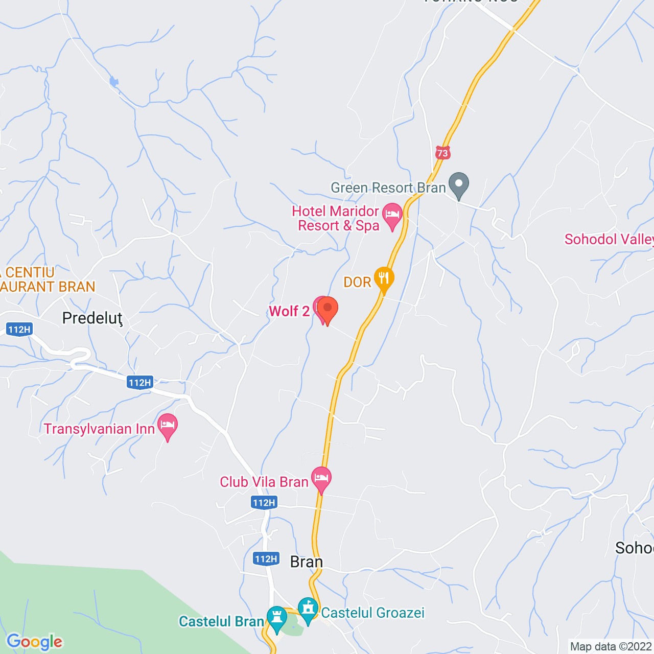 Poza harta streetview, zoom 14, adresa Tohanu Nou, Zarnesti, judetul Brasov