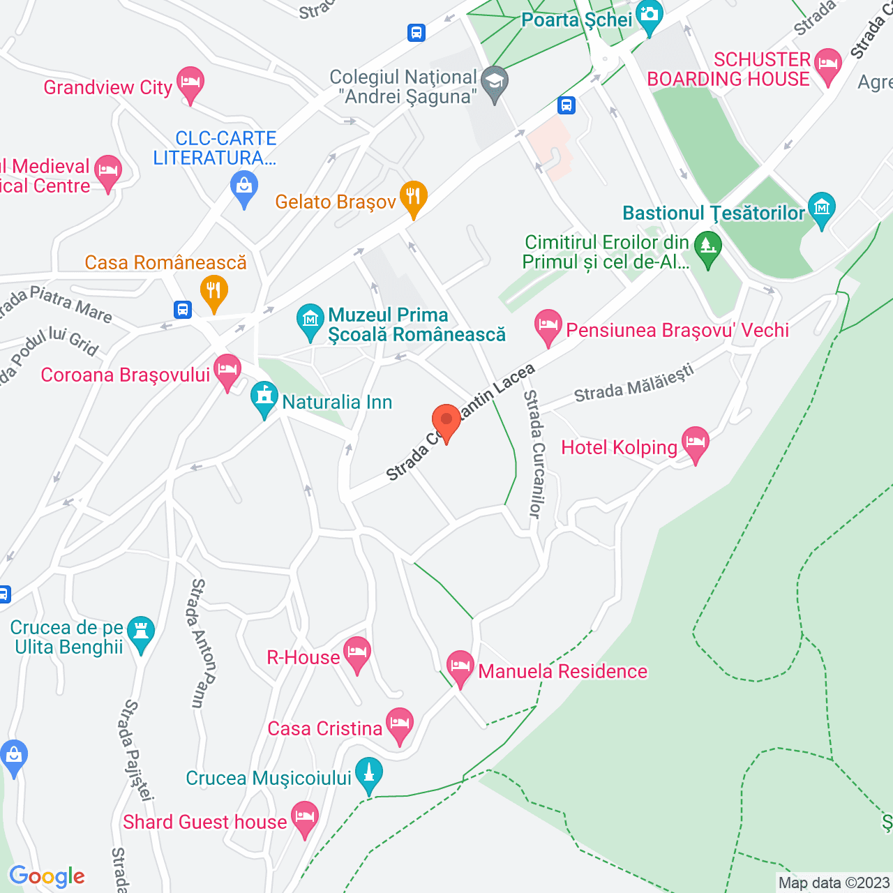 Poza harta streetview, zoom 16, adresa Brasov, str.Constantin Lacea nr.39, , judetul