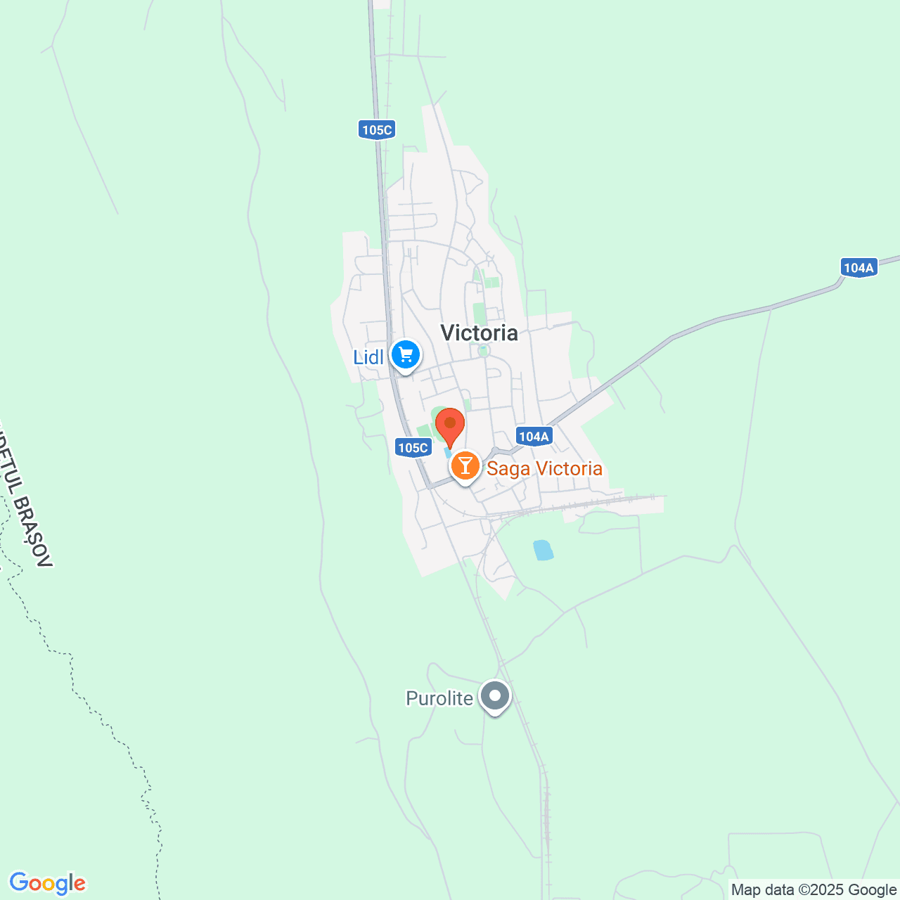 Poza harta streetview, zoom 14, adresa Victoria, judet Brașov, , judetul