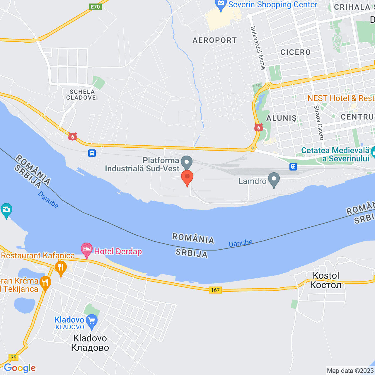 Poza harta streetview, zoom 14, adresa Portile de Fier nr. 9, , judetul