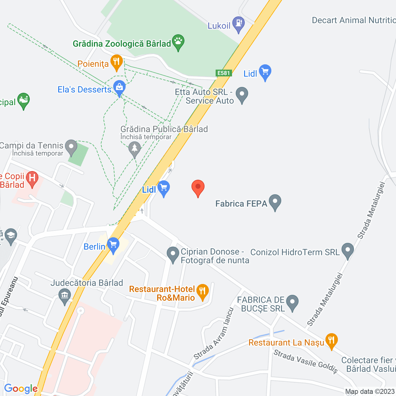 Poza harta streetview, zoom 16, adresa Republicii 316 Barlad, , judetul