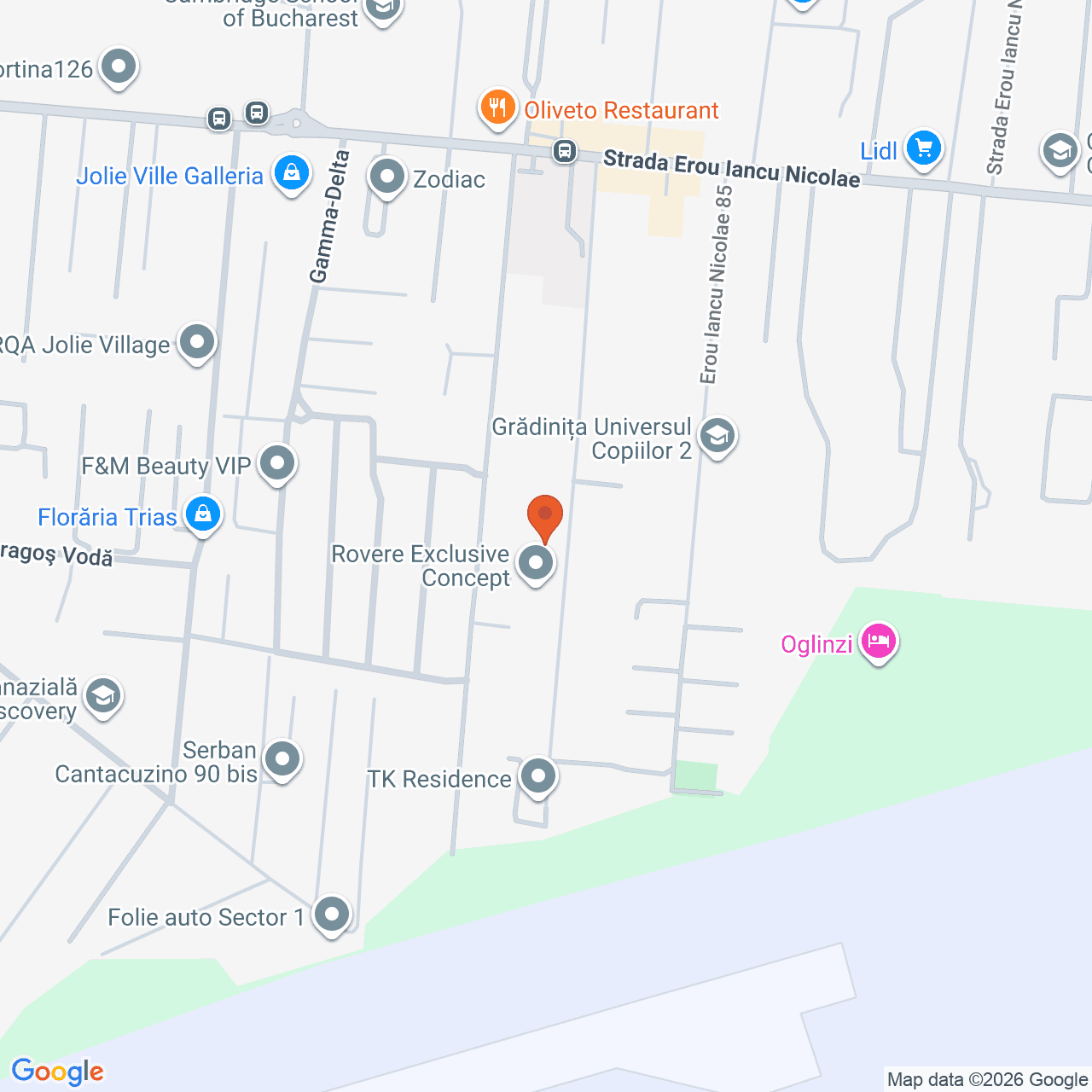 Poza harta streetview, zoom 16, adresa Voluntari Str. Iancu Nicolae nr. 89/12, , judetul