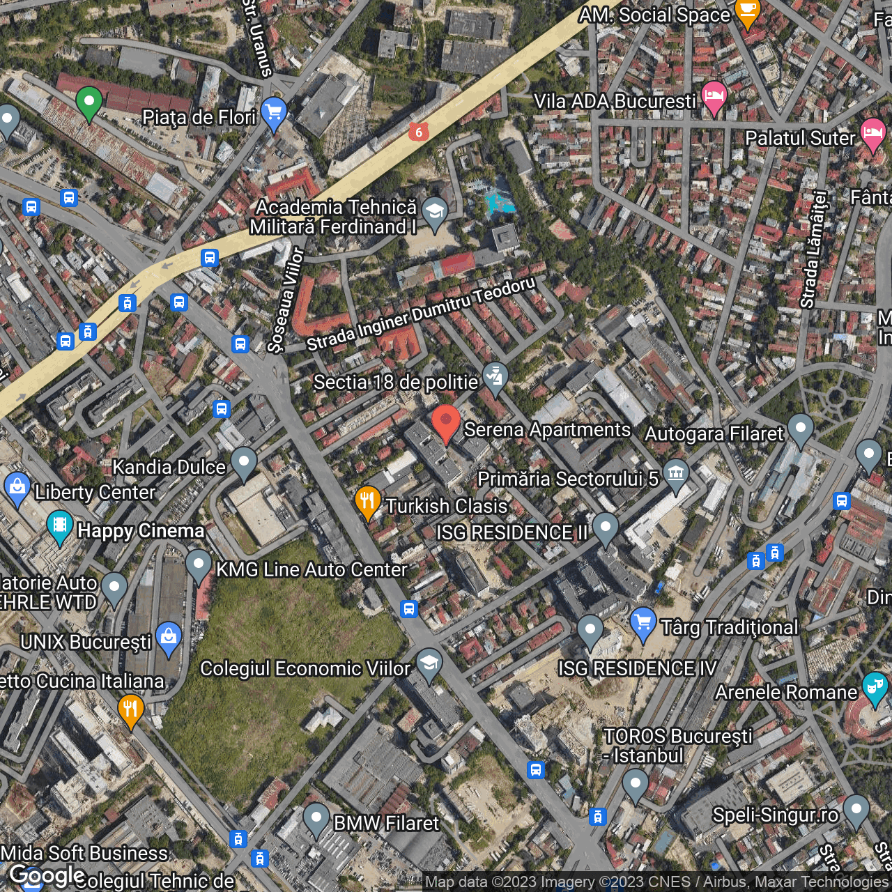 Poza harta hybrid, zoom 16, adresa Dumitru Tacu 28 Bucuresti, , judetul